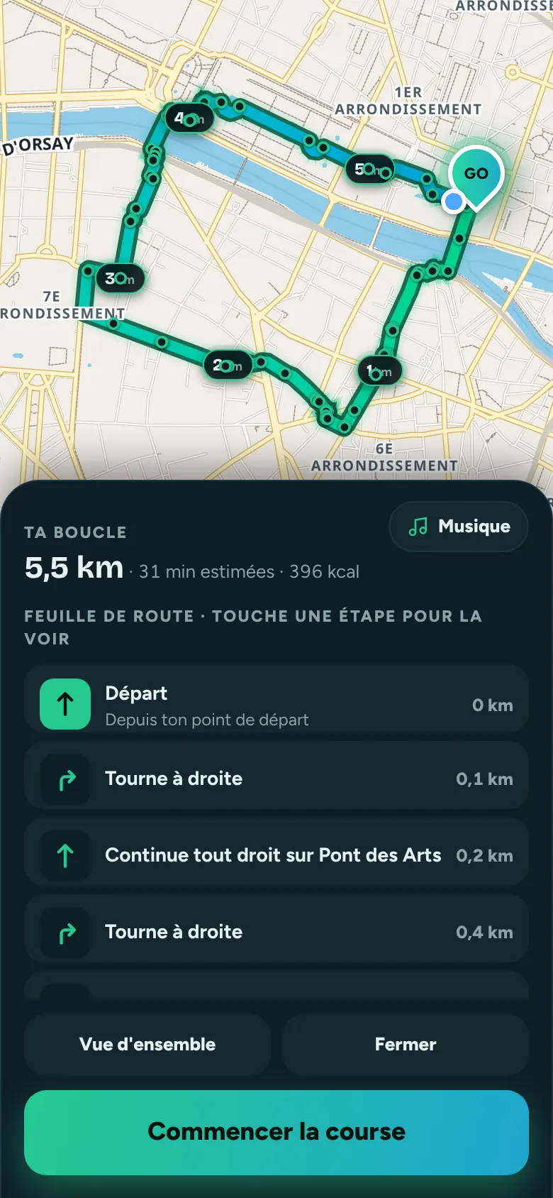 Feuille de route